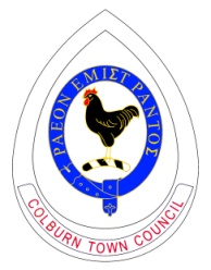 COLBURN TOWN COUNCIL ANNUAL MEETING WILL BE HELD ON MONDAY 20TH MAY IN COLBURN VILLAGE HALL AT 6PM