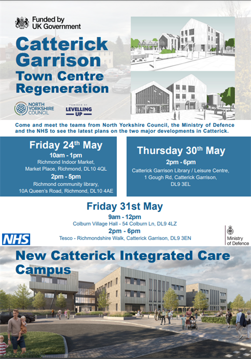 NORTH YORKSHIRE COUNCIL INFORMATION REGARDING THE TWO MAJOR DEVELOPEMENTS IN OUR AREA.