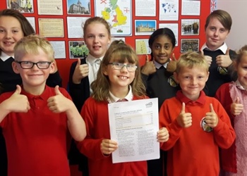 Colburn community primary school celebrates been declared GOOD from Ofsted